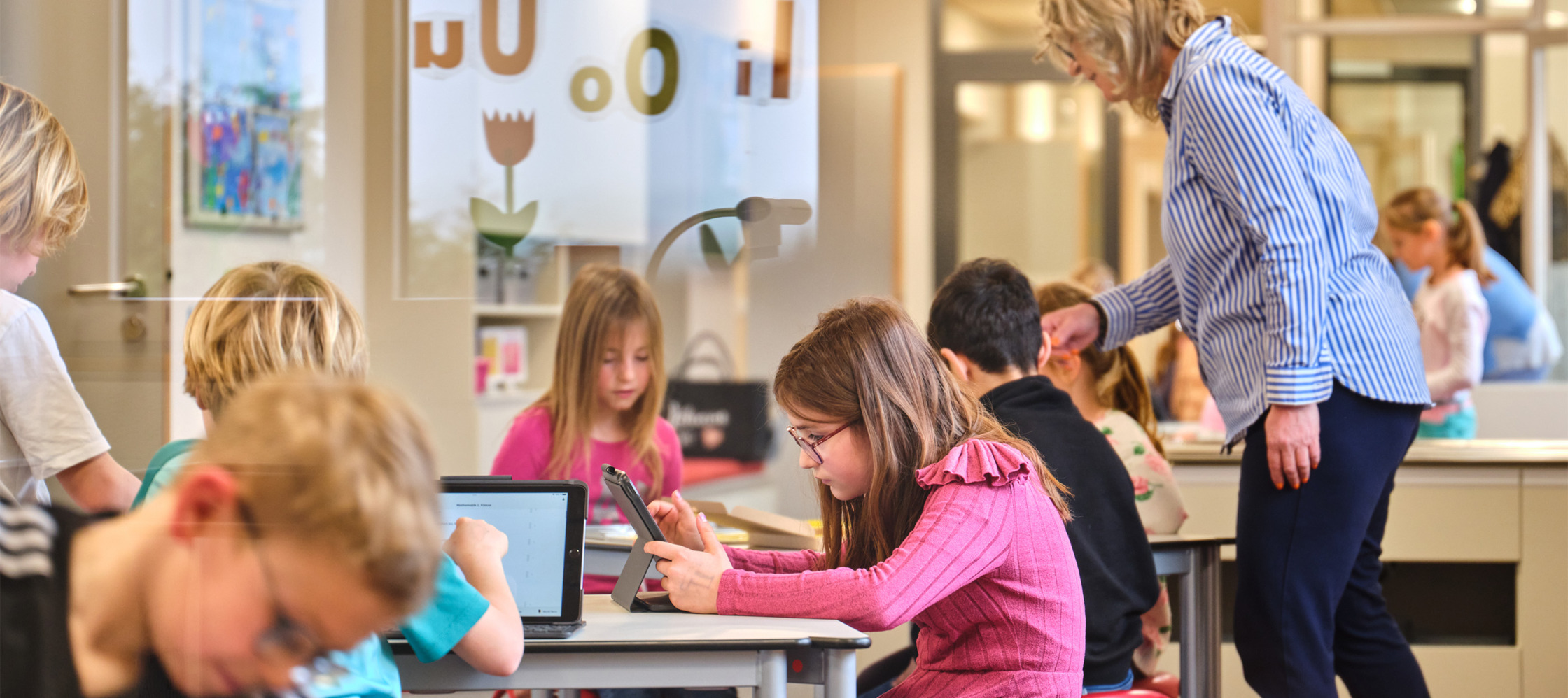 Grundschule Hauzenberg, digitaler Unterricht
