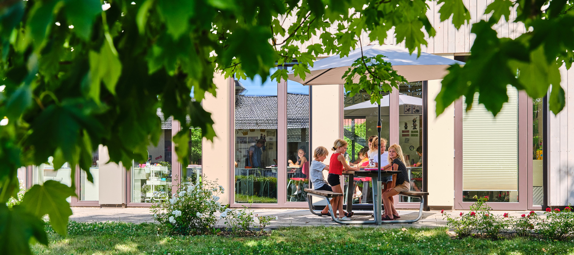 Grundschule Hauzenberg, Klassenzimmer unter freiem Himmel