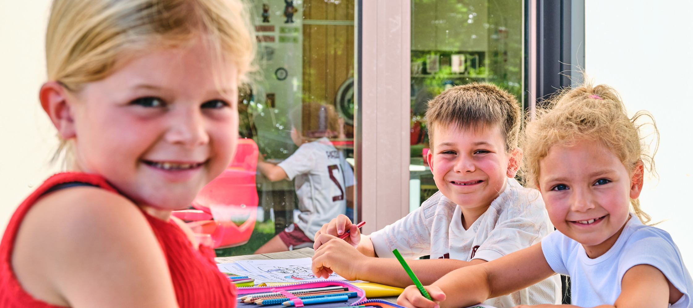 Grundschule Hauzenberg, Unterricht draußen